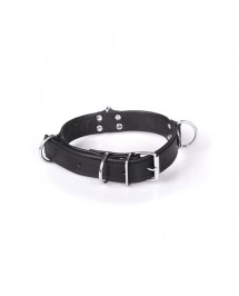 Deluxe Bondage Collar - Black