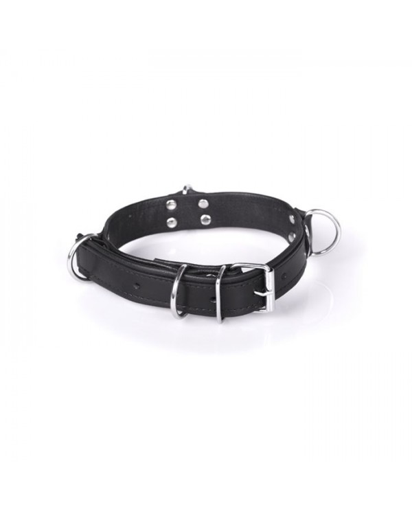 Deluxe Bondage Collar - Black