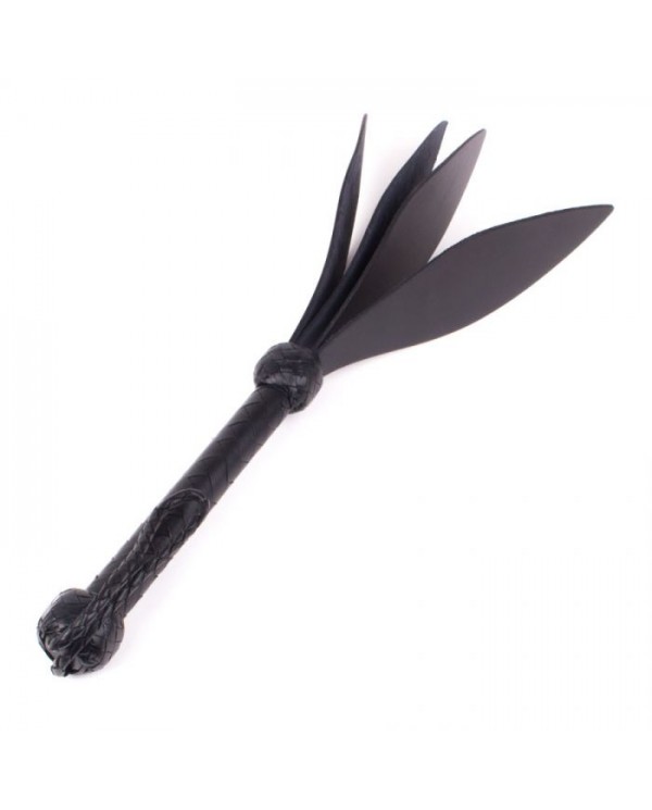3-Fold Spade Slaper - Black Leather